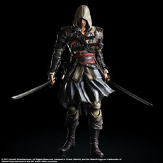 画像ギャラリー No.002のサムネイル画像 / 「アサシン クリード4　ブラック フラッグ」のローンチトレイラーが公開に。アクションフィギュア「PLAY ARTS改」シリーズに，「エドワード」と「コナー」が登場決定