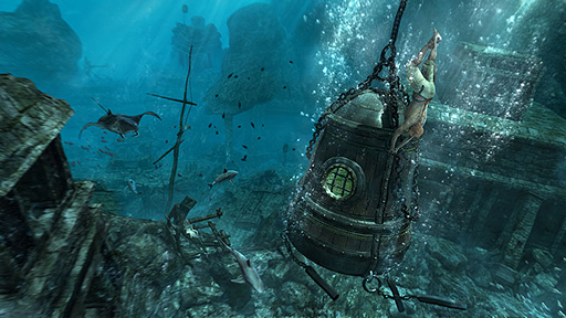 画像ギャラリー No.003のサムネイル画像 / 「アサシン クリード4　ブラック フラッグ」が本日発売。公式サイトでは特製壁紙のDLサービス開始，DLC2種＆シーズンパスの配信もスタート