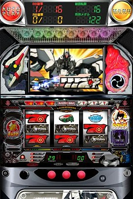 画像ギャラリー No.009のサムネイル画像 / Android版「激Jパチスロ 絶対衝激II」が配信。「激Jパチスロ 鉄のラインバレル」を期間限定値下げ