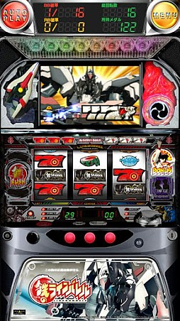 激Jパチスロ 鉄のラインバレル