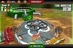 画像ギャラリー No.005のサムネイル画像 / 最新AR.Drone専用のゲームアプリ「AR.Race 2」「AR.Rescue 2」が配信中