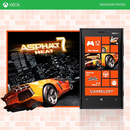 画像ギャラリー No.002のサムネイル画像 / Windows Phone 8用「アスファルト7：Heat」が配信。最大5人とマルチプレイ