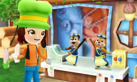 画像ギャラリー No.017のサムネイル画像 / 「ディズニー マジックキャッスル マイ・ハッピー・ライフ」基本的なゲームの流れを紹介。衣装を作ったり，ディズニーキャラクター達と交流したりと自由な生活が楽しめる