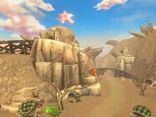 画像ギャラリー No.003のサムネイル画像 / 「碧空のグレイス」，所属勢力に関係なくPvPが楽しめる新マップ「産廃の谷」が実装