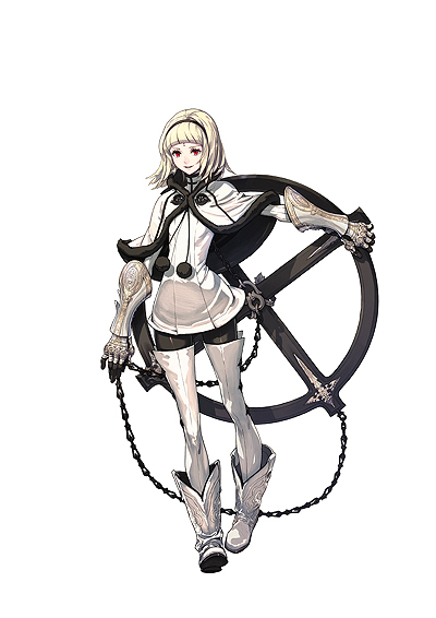 画像ギャラリー No.008のサムネイル画像 / 「ドラッグ オン ドラグーン3」では「ウタウタイ」と呼ばれる特殊能力者の姉妹がドラゴンと共に戦う。最新SSやイメージボードも公開に