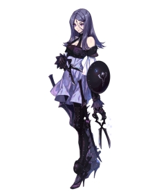 画像ギャラリー No.001のサムネイル画像 / 「ドラッグ オン ドラグーン3」,無気力な美少女「スリイ」が公開に。対照的な二つの武器「格闘装具」「戦輪」の詳細も