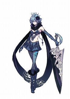 画像ギャラリー No.016のサムネイル画像 / 「ドラッグ オン ドラグーン3」，ウタウタイ姉妹のムードメーカー「トウ」が新たに公開。ゼロがミハイルと共に肉弾戦を繰り広げる「地上決戦」の情報も