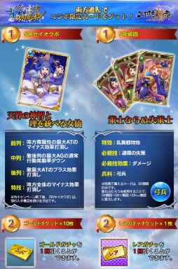 画像ギャラリー No.002のサムネイル画像 / 「蒼穹のスカイガレオン」と「三国志乱舞」がコラボ。コラボキャラがもらえる