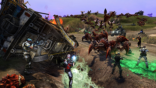 画像ギャラリー No.008のサムネイル画像 / 「Rift」のTrion Worldが開発中のMMOG「Defiance」は，崩壊した地球を舞台にしたオンラインアクション