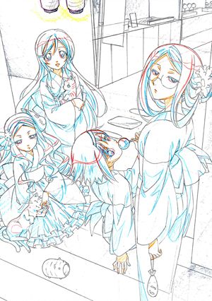 画像ギャラリー No.006のサムネイル画像 / 「MIND≒0（マインド/ゼロ）」，店舗別特典用イラストラフ5種類が公開に。ゲーム中とは違った雰囲気の学生服/ネグリジェ/ビキニ/着物姿をお披露目