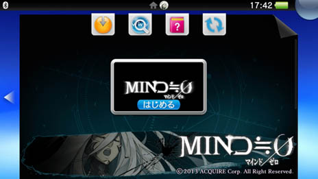 画像ギャラリー No.004のサムネイル画像 / PS Vita用RPG「MIND≒0（マインド/ゼロ）」が本日発売。新機能の追加や不具合を修正する最新アップデート“1.01”も同時公開に
