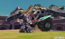画像ギャラリー No.057のサムネイル画像 / 「ダンボール戦機ウォーズ」，瀬名アラタがストーリー中盤から使う新LBX「ドットブラスライザー」の概要などが明らかに。二刀流で戦い，変形機構も搭載