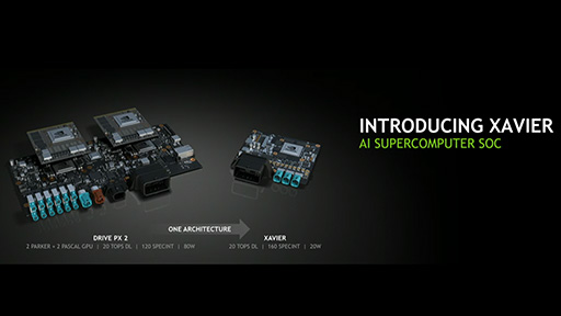画像ギャラリー No.005のサムネイル画像 / NVIDIA，次世代GPU「Volta」を統合する車載機器用SoC「Project Xavier」の開発を表明