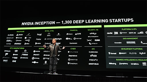 画像ギャラリー No.015のサムネイル画像 / 次世代GPU「Volta」からAIまで,新製品&新サービスラッシュだったJensen Huang氏のGTC 2017基調講演レポート