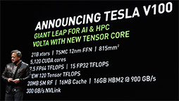 画像ギャラリー No.020のサムネイル画像 / 次世代GPU「Volta」からAIまで,新製品&新サービスラッシュだったJensen Huang氏のGTC 2017基調講演レポート