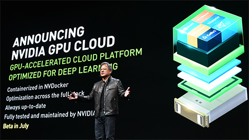 画像ギャラリー No.040のサムネイル画像 / 次世代GPU「Volta」からAIまで,新製品&新サービスラッシュだったJensen Huang氏のGTC 2017基調講演レポート
