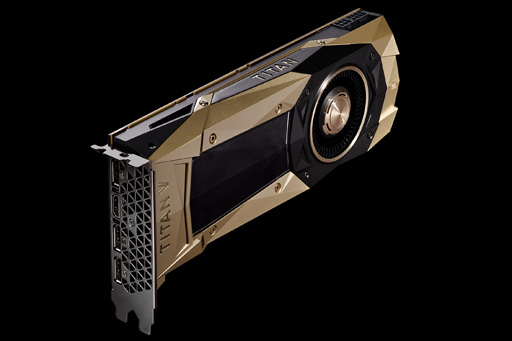 画像ギャラリー No.002のサムネイル画像 / NVIDIA，Volta世代初のグラフィックスカード「TITAN V」を発表。ディープラーニング向け