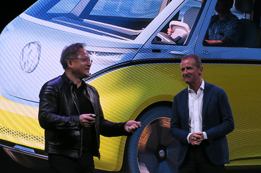 画像ギャラリー No.013のサムネイル画像 / ［CES 2018］NVIDIA，自動運転用SoC「DRIVE Xavier」を2018年第1四半期中にサンプル出荷。「LEVEL 5」の自動運転向けプラットフォームも予告