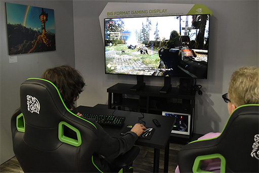 画像ギャラリー No.009のサムネイル画像 / ［GDC 2018］「RTX」一色のNVIDIAブースで，ゲームにおけるレイトレーシング技術の活用アイデアをチェック
