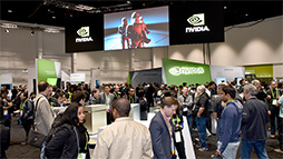 画像ギャラリー No.002のサムネイル画像 / GTC 2018のNVIDIAブースで“世界最大のGPU”こと「DGX-2」の実機をチェック。自動運転やゲームにおけるAI活用の展示にも注目だ