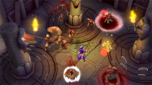 画像ギャラリー No.003のサムネイル画像 / iOS版「Dark Quest 4」,新たに4つの「呪われしダンジョン」を実装。シングル/マルチで挑戦できるイベント機能も追加に