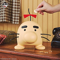 画像ギャラリー No.003のサムネイル画像 / 「MOTHER2 ギーグの逆襲」,発売30周年を記念して一番くじに初登場。どせいさんのソフビ貯金箱,ガラスマグカップなどをラインナップ