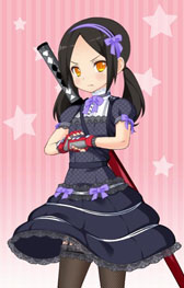 画像ギャラリー No.004のサムネイル画像 / 「属魂少女」,お姉チャンバラシリーズとのコラボ衣装が本日配信開始に