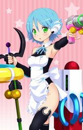 画像ギャラリー No.005のサムネイル画像 / 「属魂少女」,お姉チャンバラシリーズとのコラボ衣装が本日配信開始に