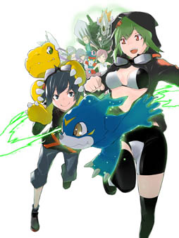 画像ギャラリー No.001のサムネイル画像 / 「デジモンワールド リ：デジタイズ デコード」，シナリオ「策謀の魔王編」の内容や，新キャラクター・四ノ宮リナのプロフィールを紹介