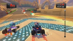 画像ギャラリー No.005のサムネイル画像 / Wii U版「F1 RACE STARS POWERED UP EDITION」のトレイラーが公開に。テレビとWii U GamePadの両画面をチェック