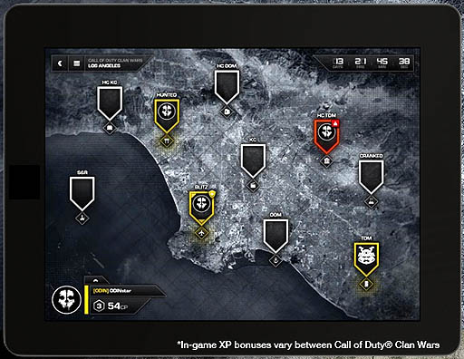 画像ギャラリー No.003のサムネイル画像 / 「Call of Duty: Ghosts」に実装されるクラン向けの対戦モード「Clan Wars」や,専用アプリを紹介する最新トレイラー公開