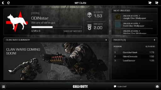 画像ギャラリー No.006のサムネイル画像 / 「Call of Duty: Ghosts」,スマホやタブレット向けの専用アプリを無料リリース。オンライン対戦の状況確認やセカンドスクリーンとして利用できる