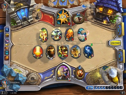 画像ギャラリー No.004のサムネイル画像 / あと1試合だけ……。Blizzard初のカードゲーム「Hearthstone: Heroes of Warcraft」は，やめどきが分からなくなる危険なゲームだった