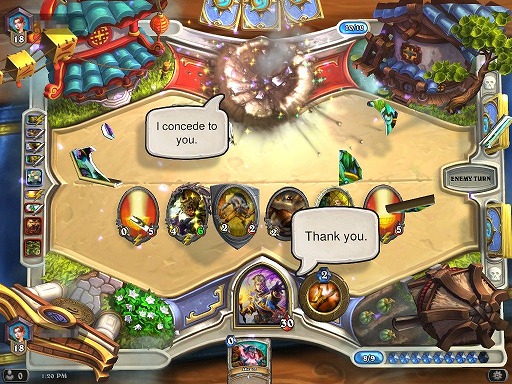 画像ギャラリー No.009のサムネイル画像 / あと1試合だけ……。Blizzard初のカードゲーム「Hearthstone: Heroes of Warcraft」は，やめどきが分からなくなる危険なゲームだった