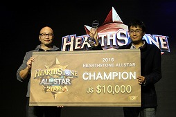 画像ギャラリー No.043のサムネイル画像 / 「Hearthstone ALL STAR 2016」の決勝トーナメントが台湾で開催。ベスト4まで勝ち進んだ日本代表mattun選手へのインタビューと合わせて紹介