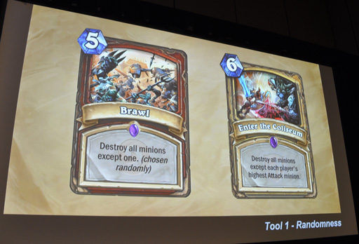 画像ギャラリー No.013のサムネイル画像 / ［GDC 2017］「Hearthstone」のリードデザイナーが明かす，プレイヤーが「語りたくなる」ゲームデザインとは