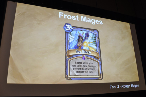 画像ギャラリー No.021のサムネイル画像 / ［GDC 2017］「Hearthstone」のリードデザイナーが明かす，プレイヤーが「語りたくなる」ゲームデザインとは