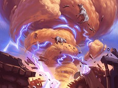 「ハースストーン」，次期拡張版「バッドランドの決斗」の新カード3枚を4Gamer独占公開。シャーマン用のエレメンタル「大災害スカール」など