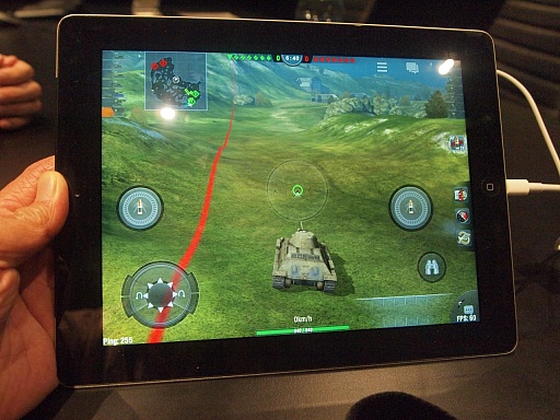 画像ギャラリー No.004のサムネイル画像 / ［E3 2014］6月26日に配信開始のiOS版「World of Tanks Blitz」をプレイ。本家の魅力はそのままに，テンポの速いバトルが展開