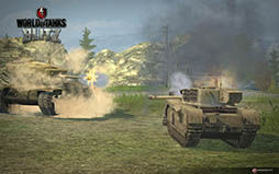 画像ギャラリー No.012のサムネイル画像 / 「World of Tanks Blitz」，本日アップデート1.6を実施。イギリスの技術ツリーに重戦車ラインが加わり，新マップ「カスティーリャ」も登場