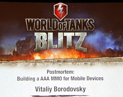 画像ギャラリー No.002のサムネイル画像 / ［GDC 2015］エンジンとツールがないなら自作しよう。「World of Tanks Blitz」ローンチまでの道のりを開発者が振り返る