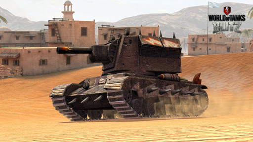 画像ギャラリー No.001のサムネイル画像 / 「World of Tanks Blitz」,オリジナル戦車 「The Smasher」が登場