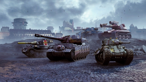 画像ギャラリー No.001のサムネイル画像 / 「World of Tanks Blitz」,「戦場のヴァルキュリア4」より戦車「ヴルガン」が登場