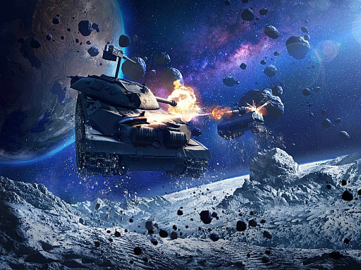 画像ギャラリー No.001のサムネイル画像 / 「World of Tanks Blitz」，低重力の特別モード「グラビティフォース」が4月10日から期間限定で登場