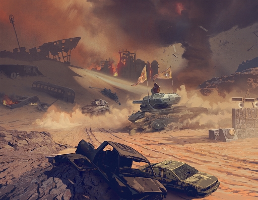 画像ギャラリー No.002のサムネイル画像 / 「World of Tanks Blitz」とヘヴィメタルバンド“KORN”のコラボMVが公開。ハロウィーンイベント情報も