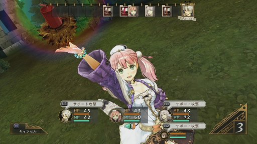 画像ギャラリー No.002のサムネイル画像 / 「エスカ&ロジーのアトリエ〜黄昏の空の錬金術士〜」プレイムービー。2人の主人公によるストーリーやテンポの良い戦闘で,正統進化したアトリエ最新作