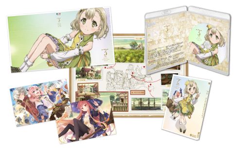 画像ギャラリー No.003のサムネイル画像 / テレビアニメ「エスカ＆ロジーのアトリエ」，BD＆DVD第3巻のジャケット公開