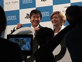「サカつく プロサッカークラブをつくろう！」，中山雅史さんとローラさんが出演するTVCMのメイキング映像が公開