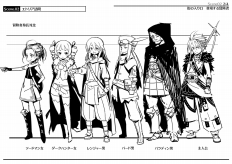 画像ギャラリー No.014のサムネイル画像 / 「新・世界樹の迷宮 ミレニアムの少女」のアニメーションカットが公開。日向悠二氏による監修のもとマッドハウスが制作