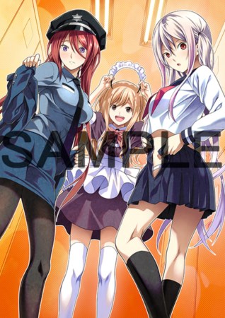 画像ギャラリー No.003のサムネイル画像 / 「DISORDER6」長浜めぐみさん描き下ろしのイラストが描かれたテレカなど，店舗別特典のイラストが公開に